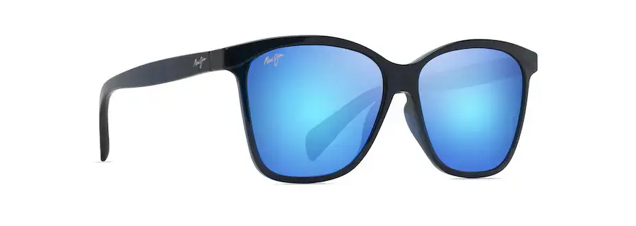 Liquid Sunshine Sunglasses with Translucent Navy and Blue Hawaii Lens by Maui Jim