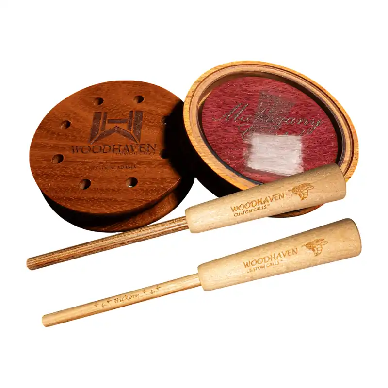 Mahogany Crystal Friction Turkey Call by Woodhaven