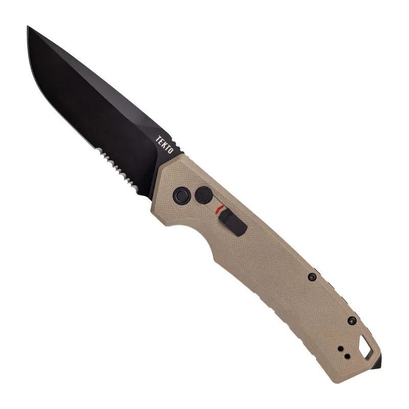 A3 Delta Mini G10 in Desert and Black by Tekto