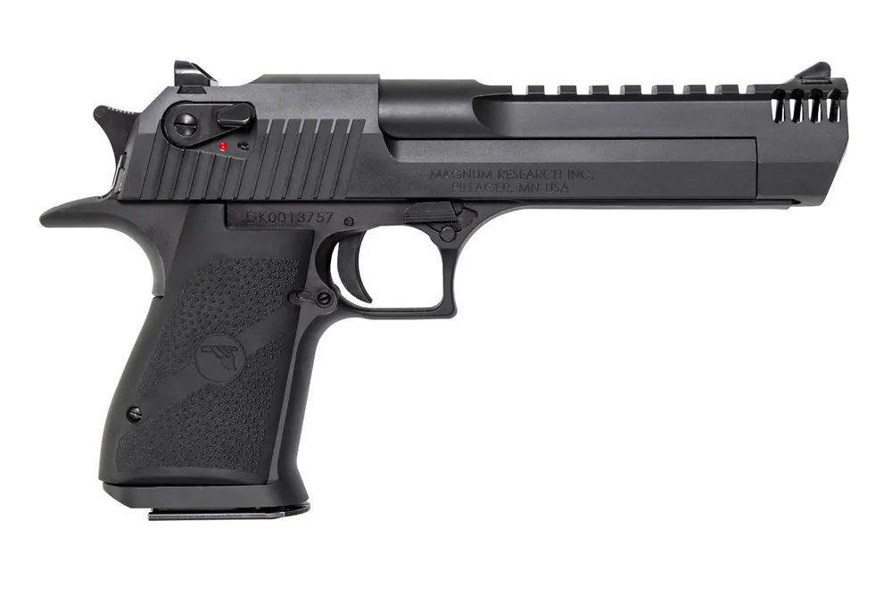 Magnum Research Desert Eagle MK XIX 50 Action Express Caliber 6" Barrel Semi Auto Black Oxide Finish Handgun