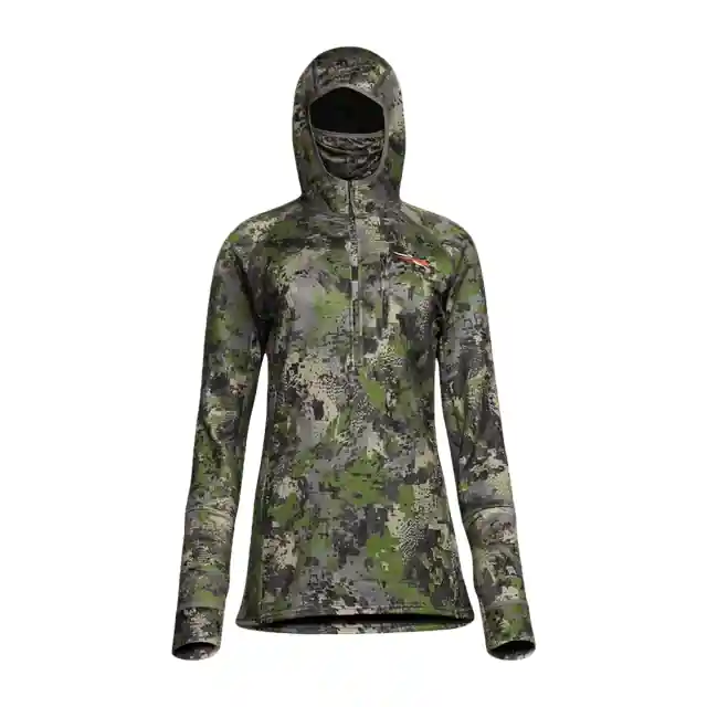 Women‘s Fanatic Half Zip Pullover Hoody by Sitka