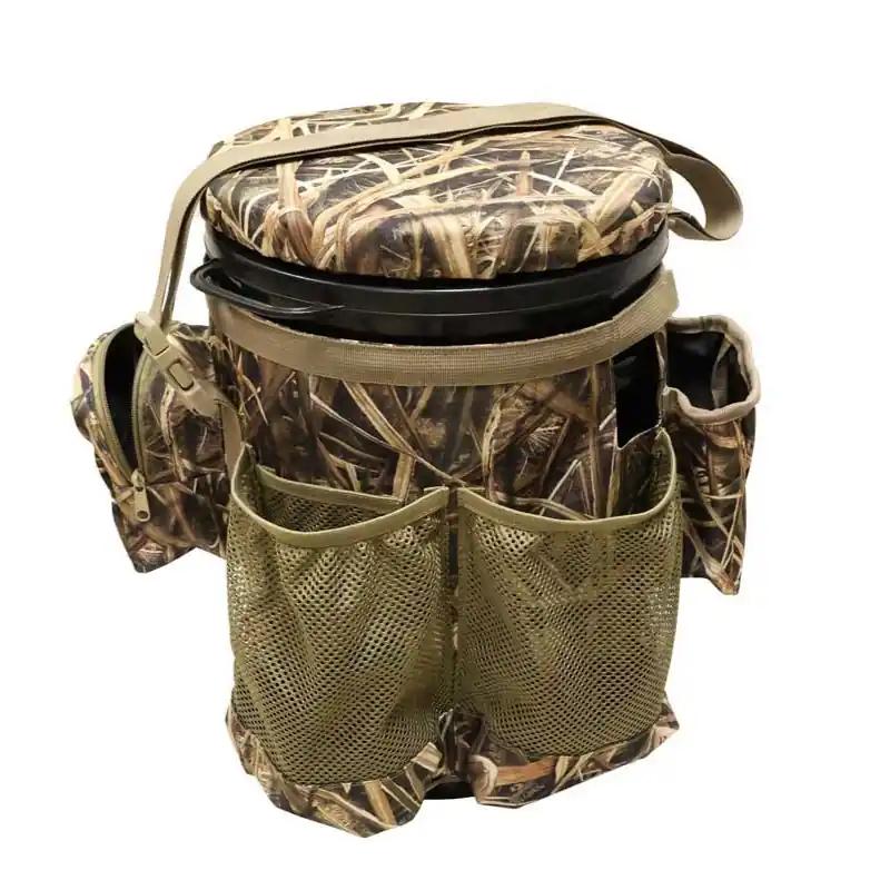 Shadowgrass Dove and Game Hunting Bucket with Swivel Seat by by Mojo Outdoors