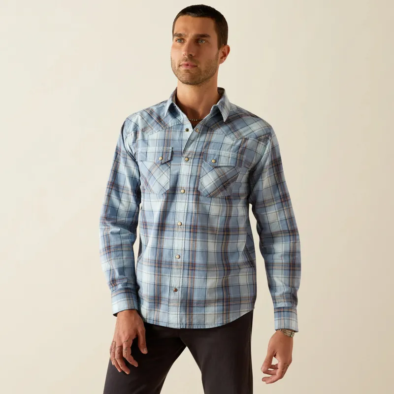 Hunter Retro Snap Long Sleeve Shirt by Ariat