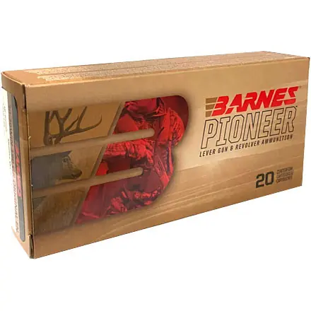 Barnes Pioneer XPB 1,190 fps 45 Colt 200 Grain Flat Nose Handgun Ammunition