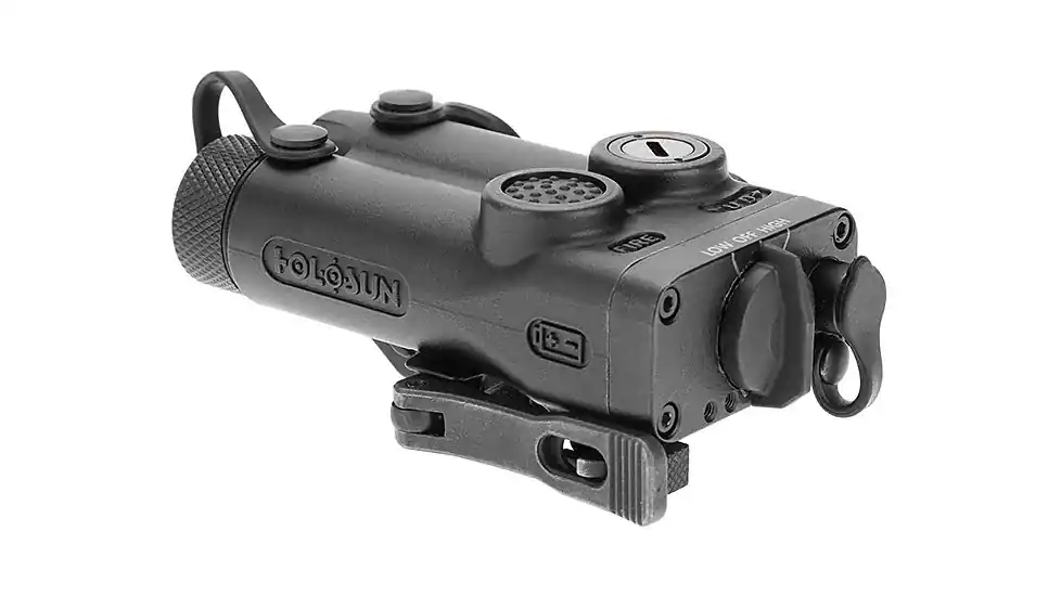 LE117 Single Red Laser Sight with Titanium Housing by Holosun Technologies