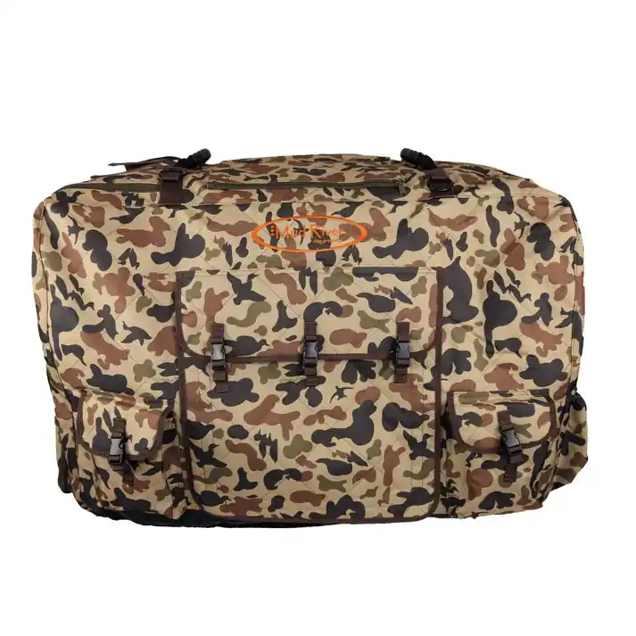 Vintage Camo Large Maynard Reece Insulated Kennel Cover by Mud River