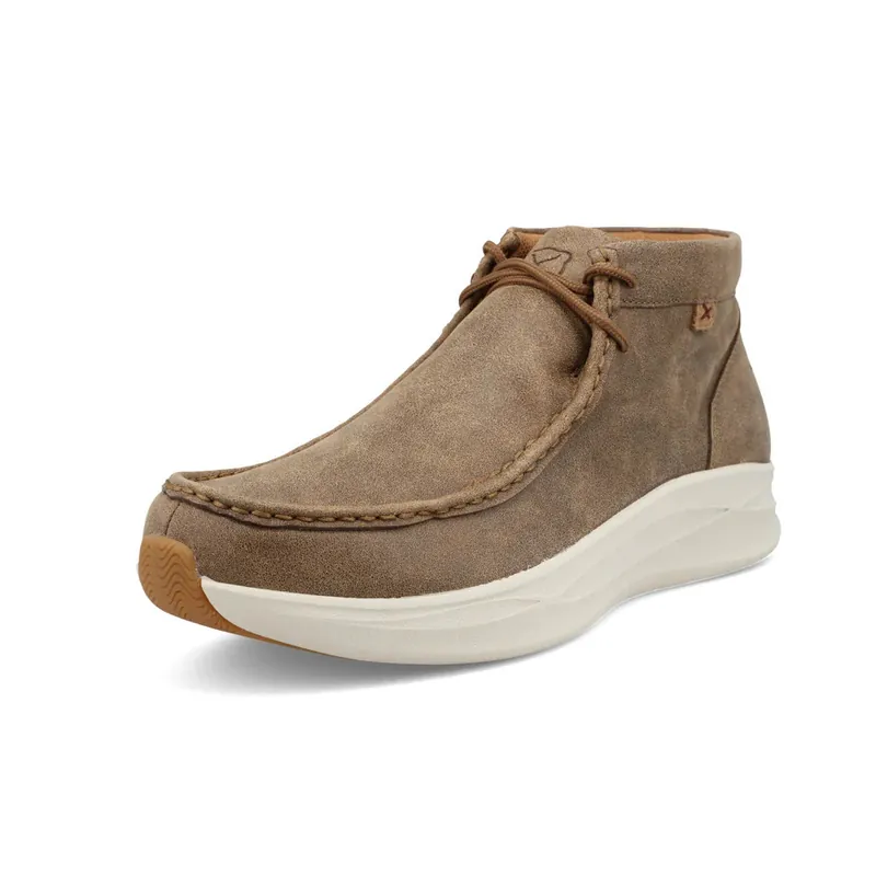 Men‘s Feather X Casual Leather Slip On Shoes by Twisted X