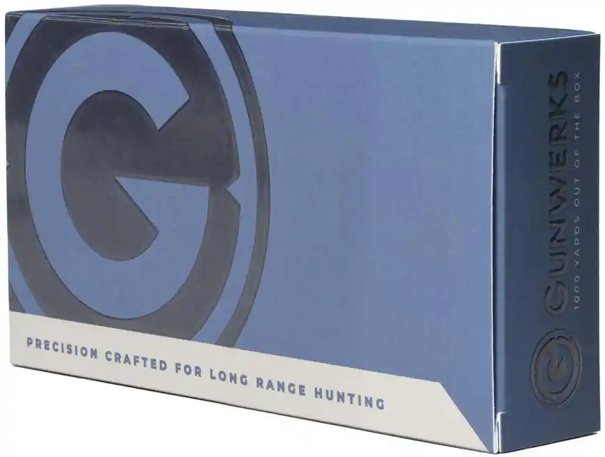 Gunwerks Long Range Hunting 2,900 fps 7mm PRC Berger 180 Grain Hybrid Target Rifle Ammunition