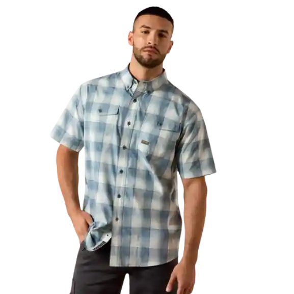 Rebar Made Tough VentTEK DuraStretch Work Shirt by Ariat