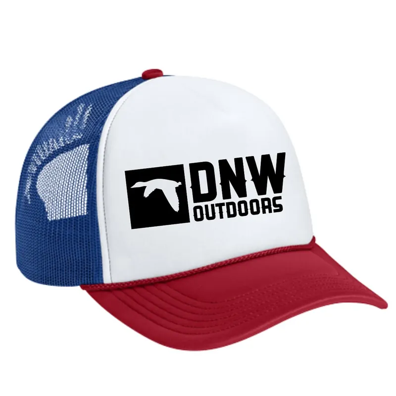DNW Outdoors Logo Foam Rope Trucker Hat