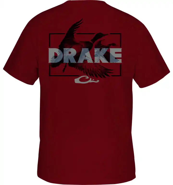 Men‘s Overlay Short Sleeve Tee Shirt by Drake