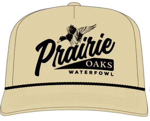Embroidered Mallard Rope Hat by Prairie Oaks