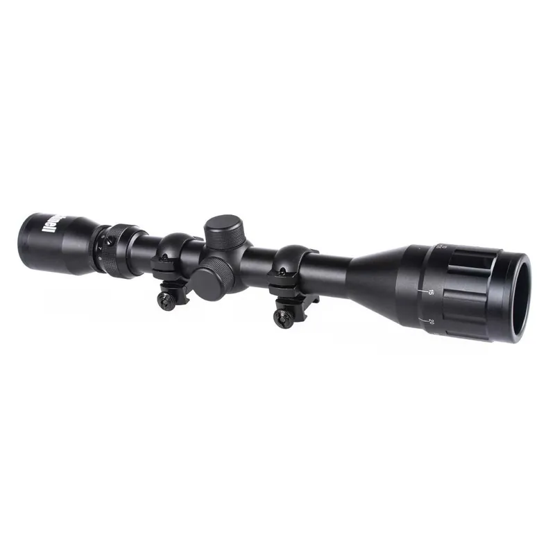 Bushnell L 4-12X40AO Sharpshoot Rifle Scope and Rings
