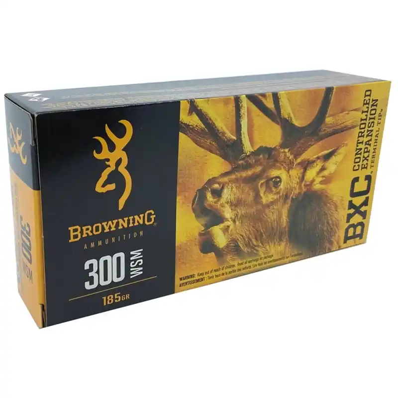 Browning BCX 2,885 fps 300 Winchester Short Magnum 180 Grain Terminal Tip Rifle Ammunition