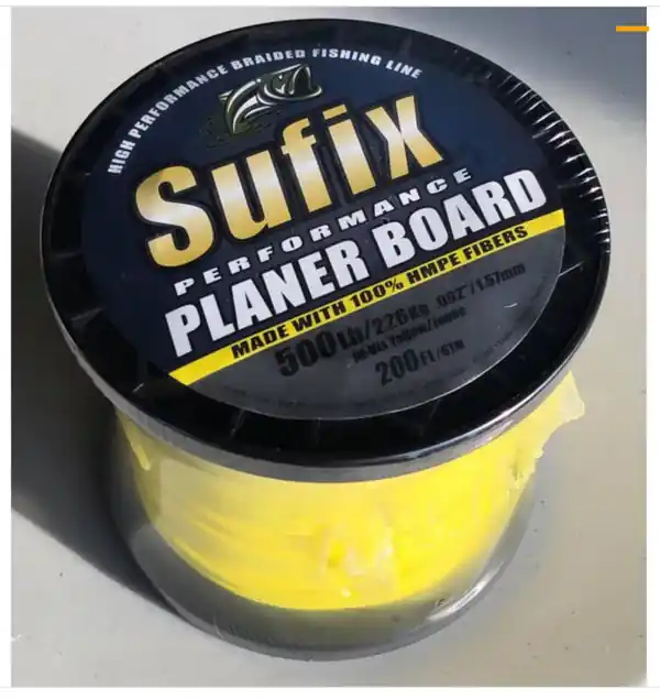 Planer Board 500lb 200ft for Bowfishing by Sufix