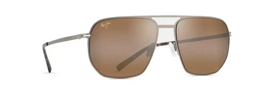Shark‘s Cove Sunglasses with Satin Sepia Frames and HCL Bronze Lens by Maui Jim