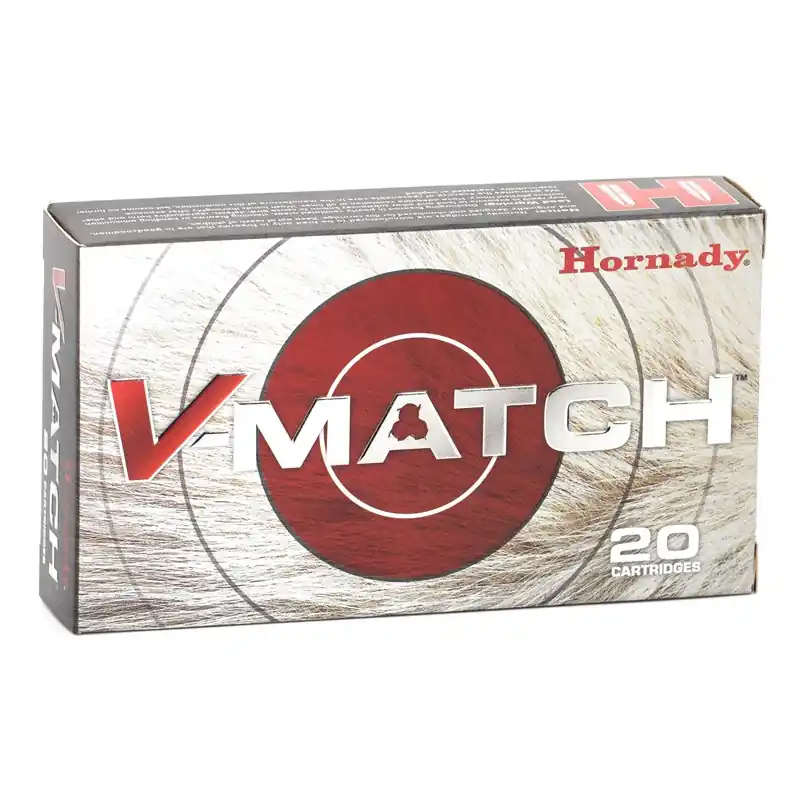 Hornady V-Match 2,730 fps 6.5 Grendel 100 Grain Extremely Low Drag Varmint Tip Polymer Tip Rifle Ammunition