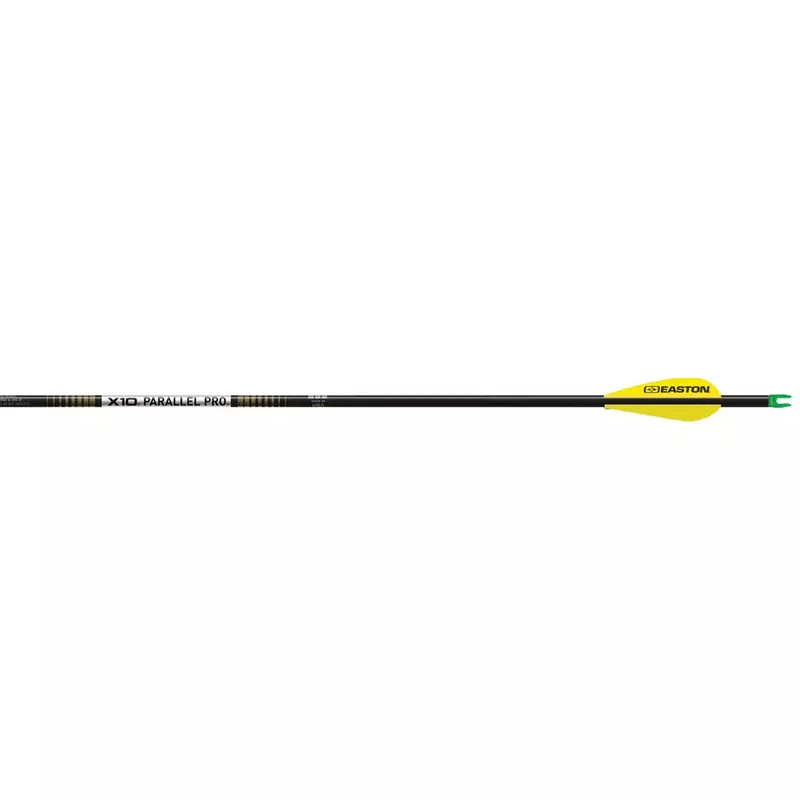 X10 Parallel Pro Arrows 380 AAE Hybrid 26 vanes 6 pack by Easton Archery