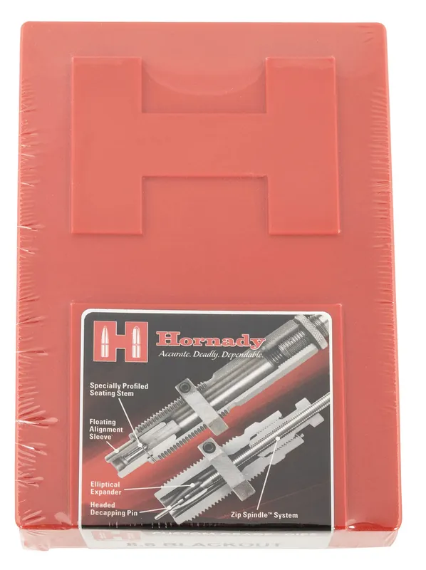 Custom Grade Series III 2-Die Set for 8.6 Blackout by Hornady