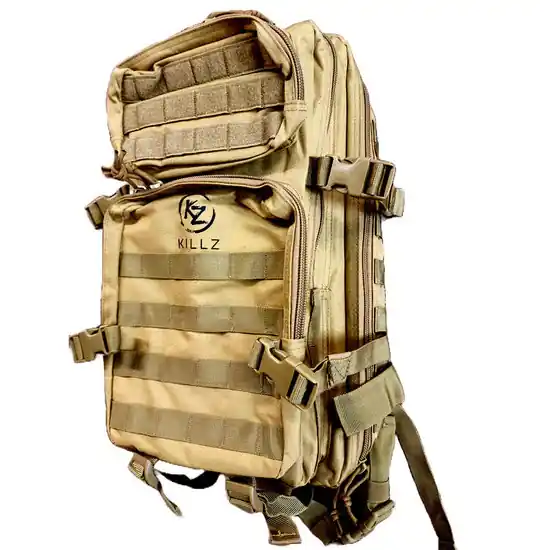Tan Tactical Backpack by Killz