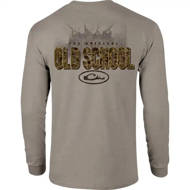Old School Original Long Sleeve Tee Shirt by Drake