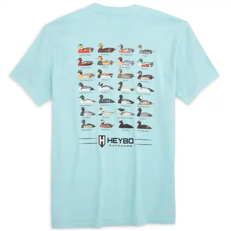 Duck Chart Short Sleeve Tee by Heybo