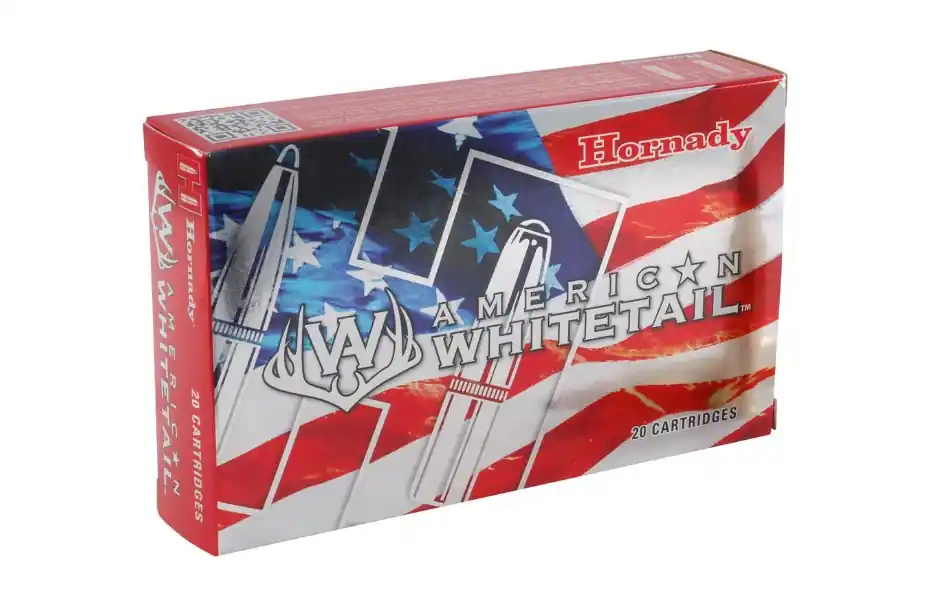 Hornady American Whitetail 2,900 fps 7mm Remington Magnum 139 Grain Interlock Soft Point Rifle Ammunition