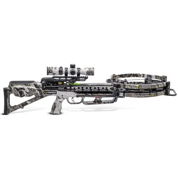 Stealth 450R ACUslide RangeMaster 100 Scope Camo Crossbow by TenPoint