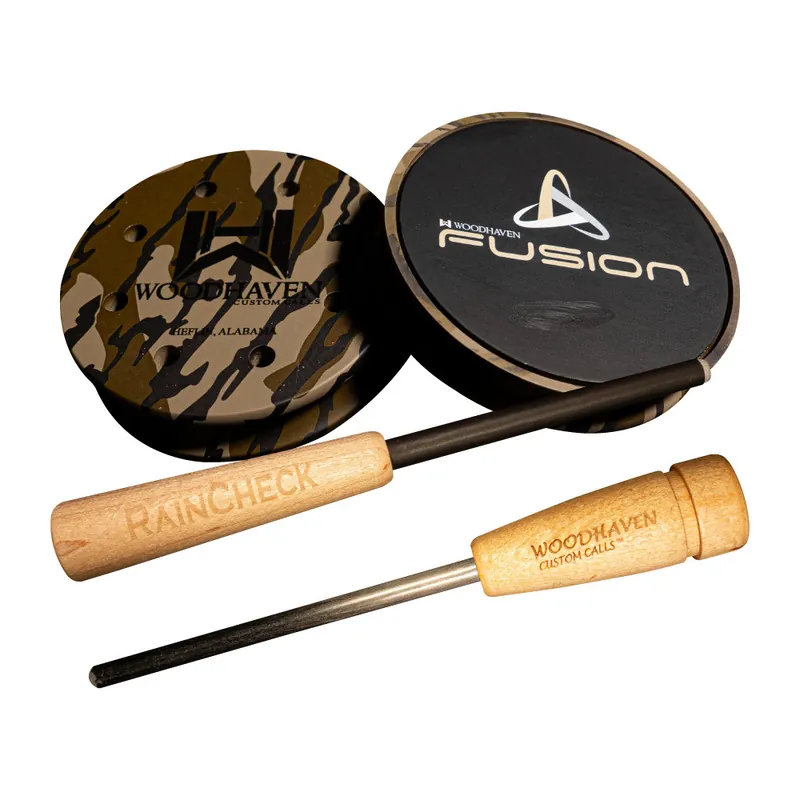 Bottomland Fusion Aluminum Friction Turkey Call by Woodhaven