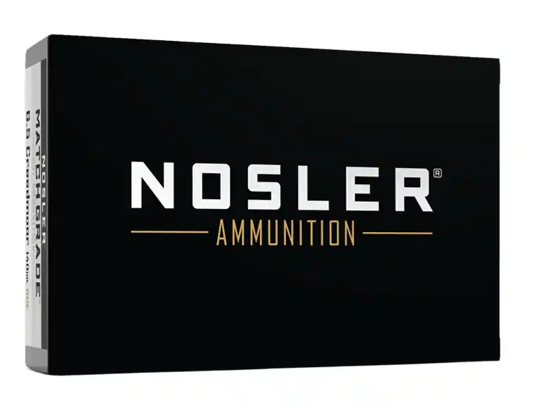 Nosler Match Grade 2,650 fps 6.5 Creedmoor 140 Grain Reduced Drag Factor Ammunition
