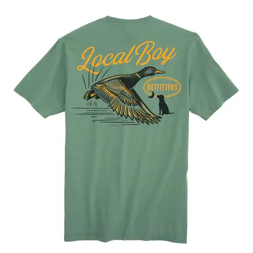 Youth Moonlit Mallard Short Sleeve Tee Shirt by Local Boy Outfitters