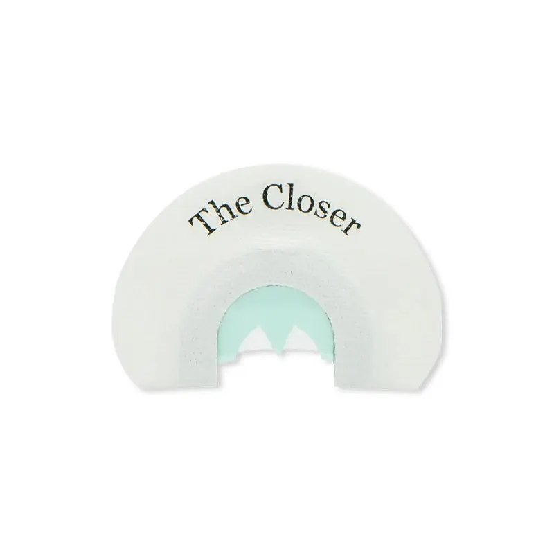 Closer 2 Reed Setback Bat Wing Cut Mouth Call by Rolling Thunder
