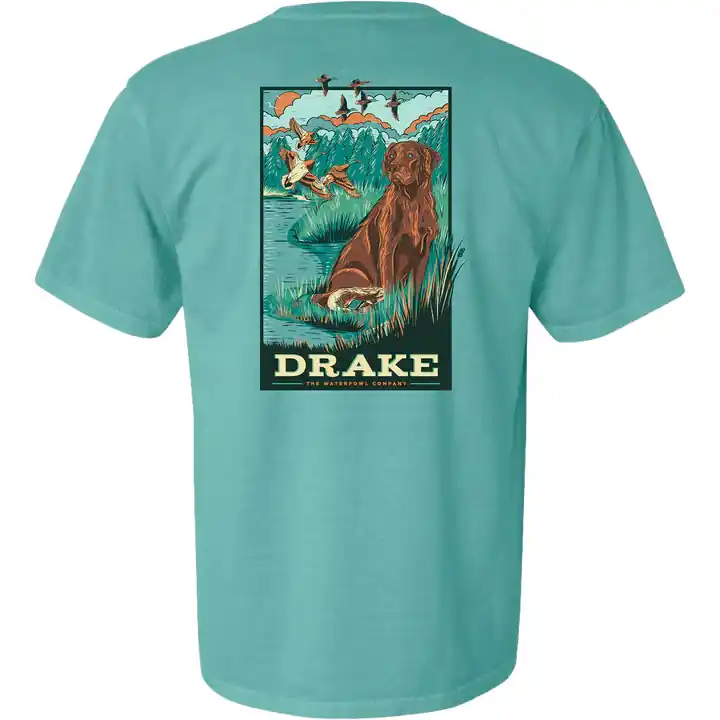 Men‘s Waterfowl Lab Short Sleeve Tee Shirt by Drake