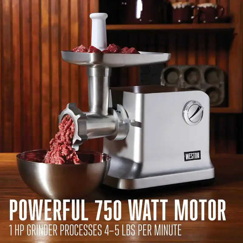 Weston 12 Electric Meat Grinder & Sausage Stuffer