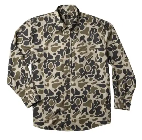 Stonecamp Olive Camo Flannel by Heybo