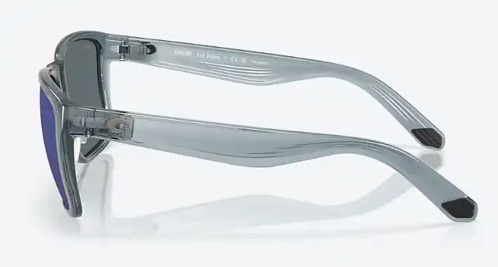 Los Alijos Sunglasses with Translucent Deep Blue Frames and 580P Blue Mirror Lenses by Costa Del Mar