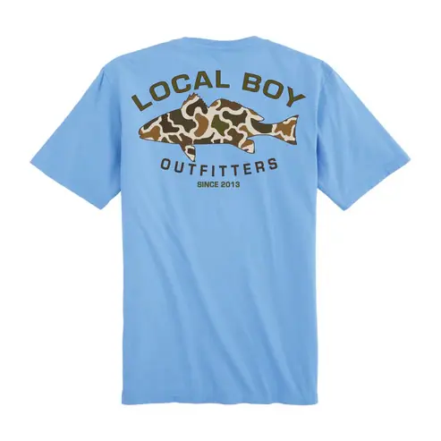 Vintage Redfish Short Sleeve Shirt by Local Boy Outfitters