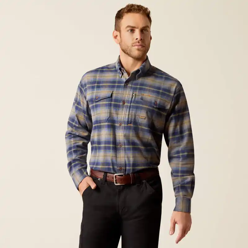 Rebar Flannel Durastretch Shirt by Ariat