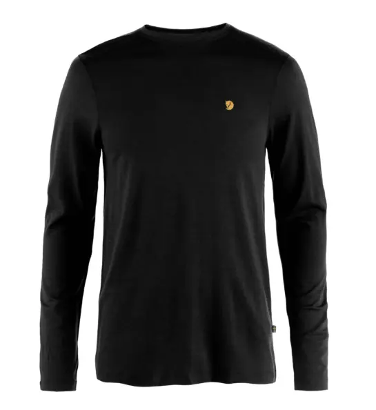 Men‘s Bergtagen Merino 190 Long Sleeve - Black - Medium