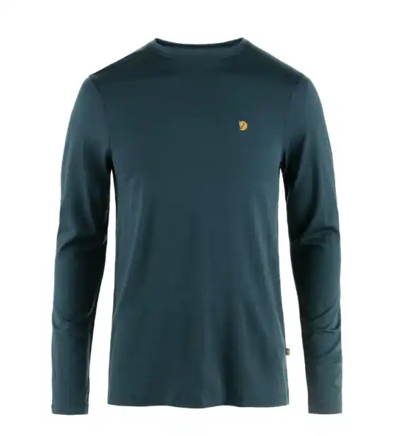 Men‘s Bergtagen Merino 190 Long Sleeve - Mountain Blue - Medium