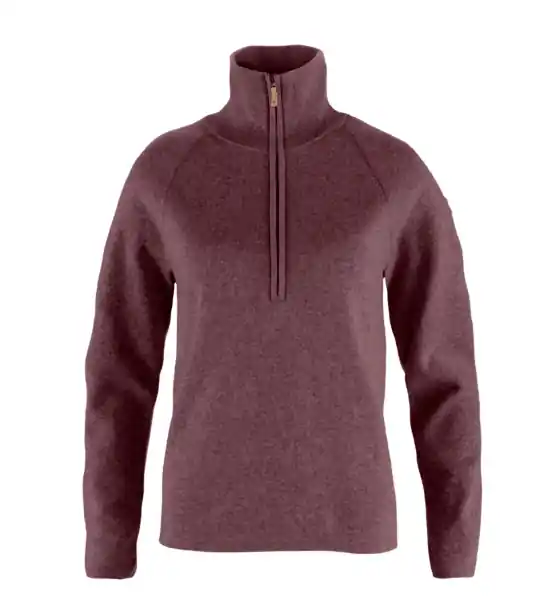 Women‘s Ovik Lite Half Zip - Port - Small
