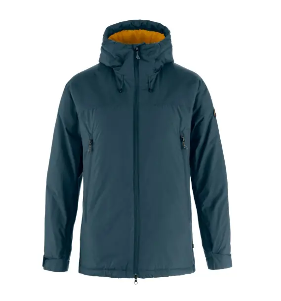 Women‘s Bergtagen 130 Insulation Jacket - Mountain Blue/Mustard Yellow - Medium