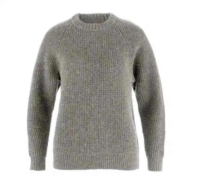 Women‘s Ovik Waffle Knit - Grey - Large