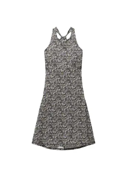 Women‘s Jewel Lake Summer Dress - Black Blossom - Large
