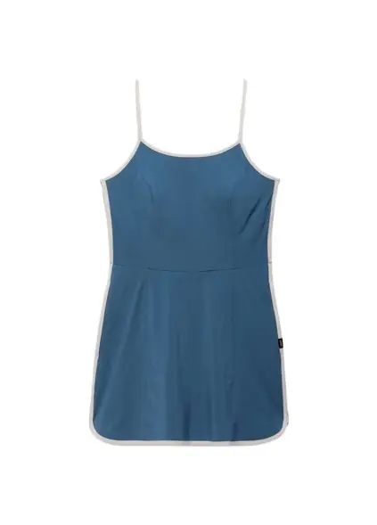 Women‘s Railay Scallop Dress - Bluff Blue - Large