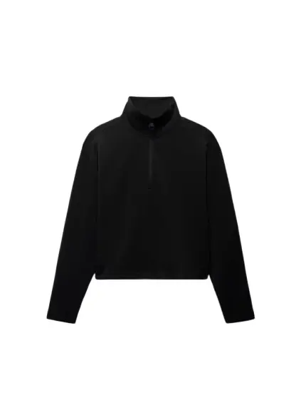 Women‘s Shea Half Zip - Black Ii - XL