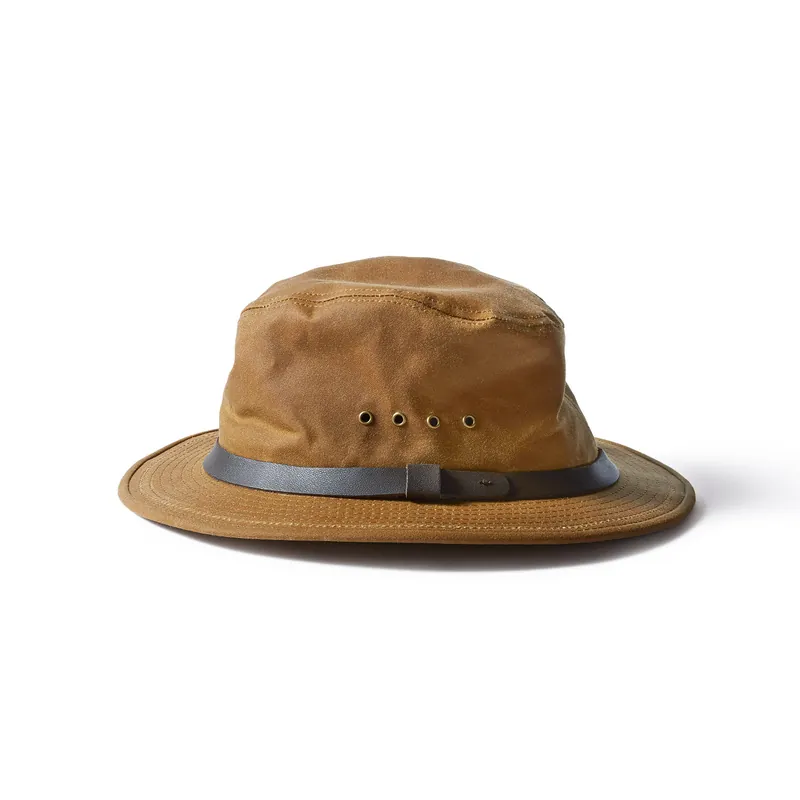 Men‘s Insulated Tin Cloth Packer Hat - Dark Tan - Small