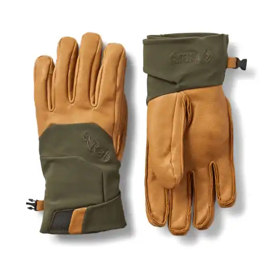 Rab Khroma Tour Windstopper Gloves - Army - Medium