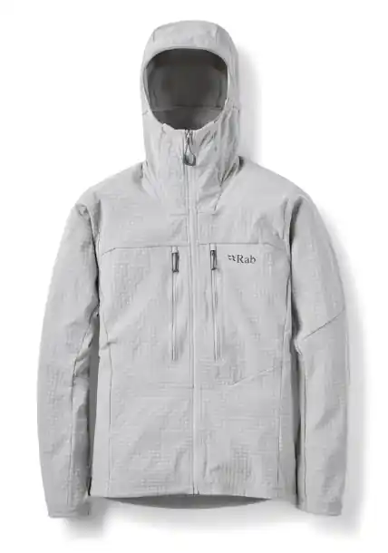 Rab Men‘s Ascendor Pro Hoody - Light Zinc - XL