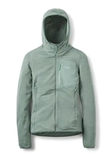 Rab Women‘s Ascendor Light Hoody - Dark Fig Green - Small